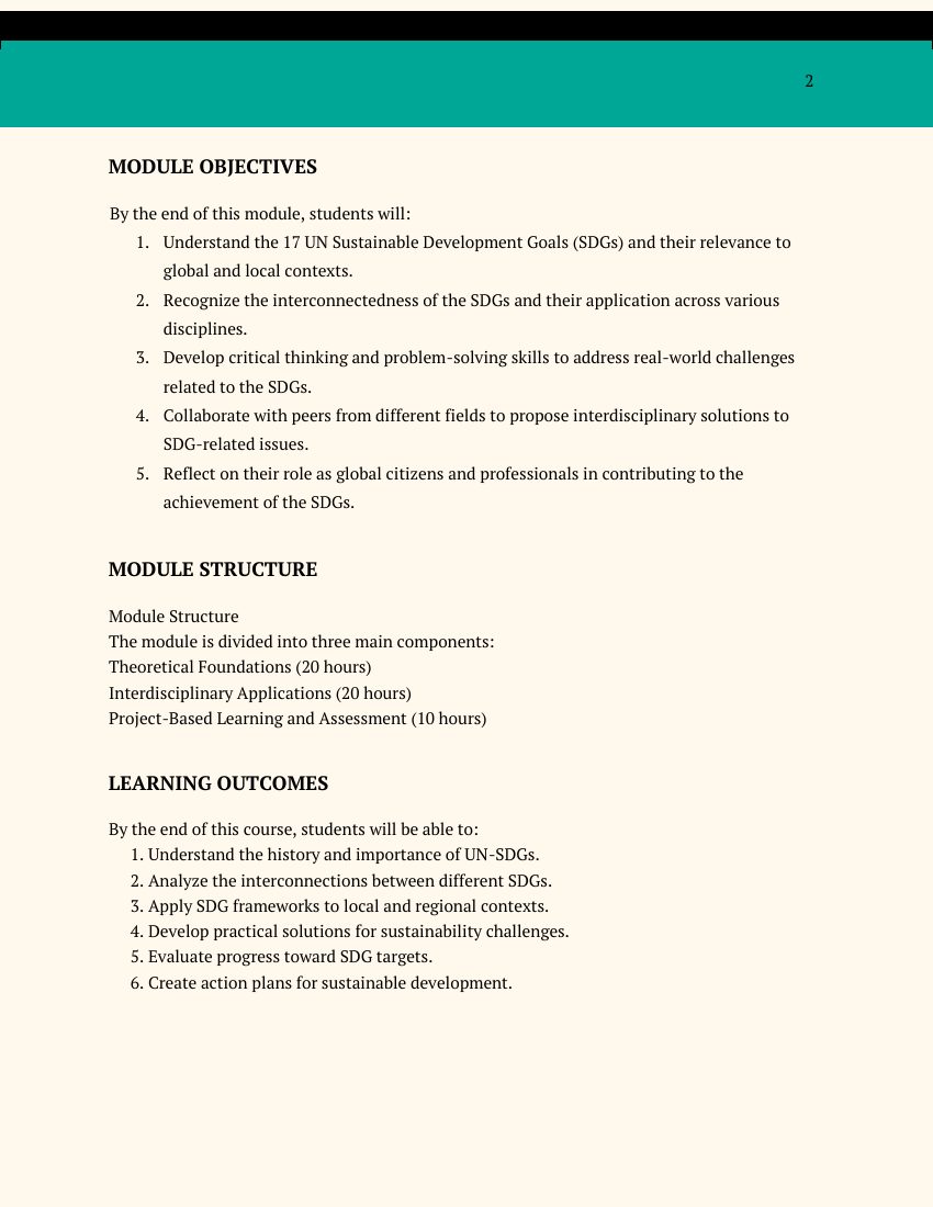 Syllabus page 2 of 10