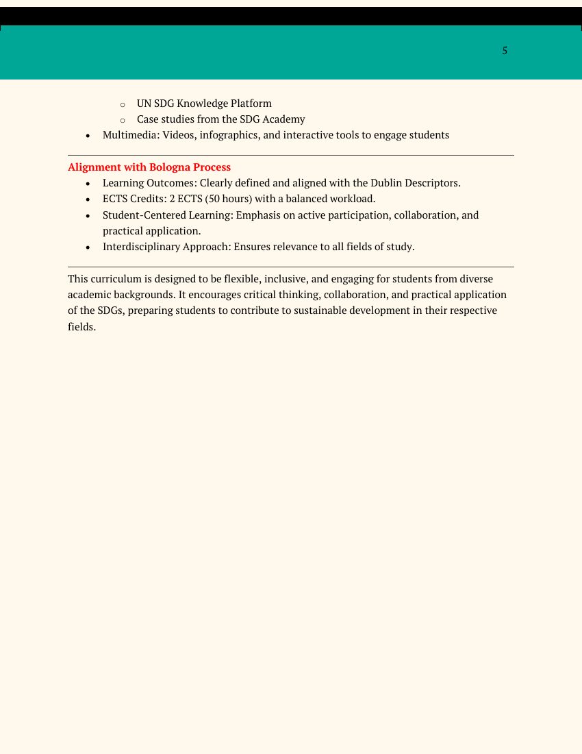 Syllabus page 5 of 10